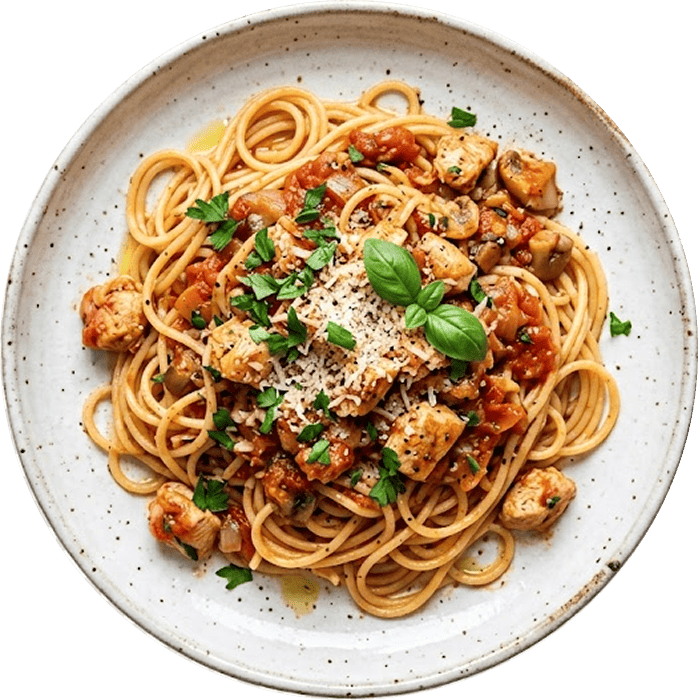 Spaghetti poulet (سباغيتتي بووليت)